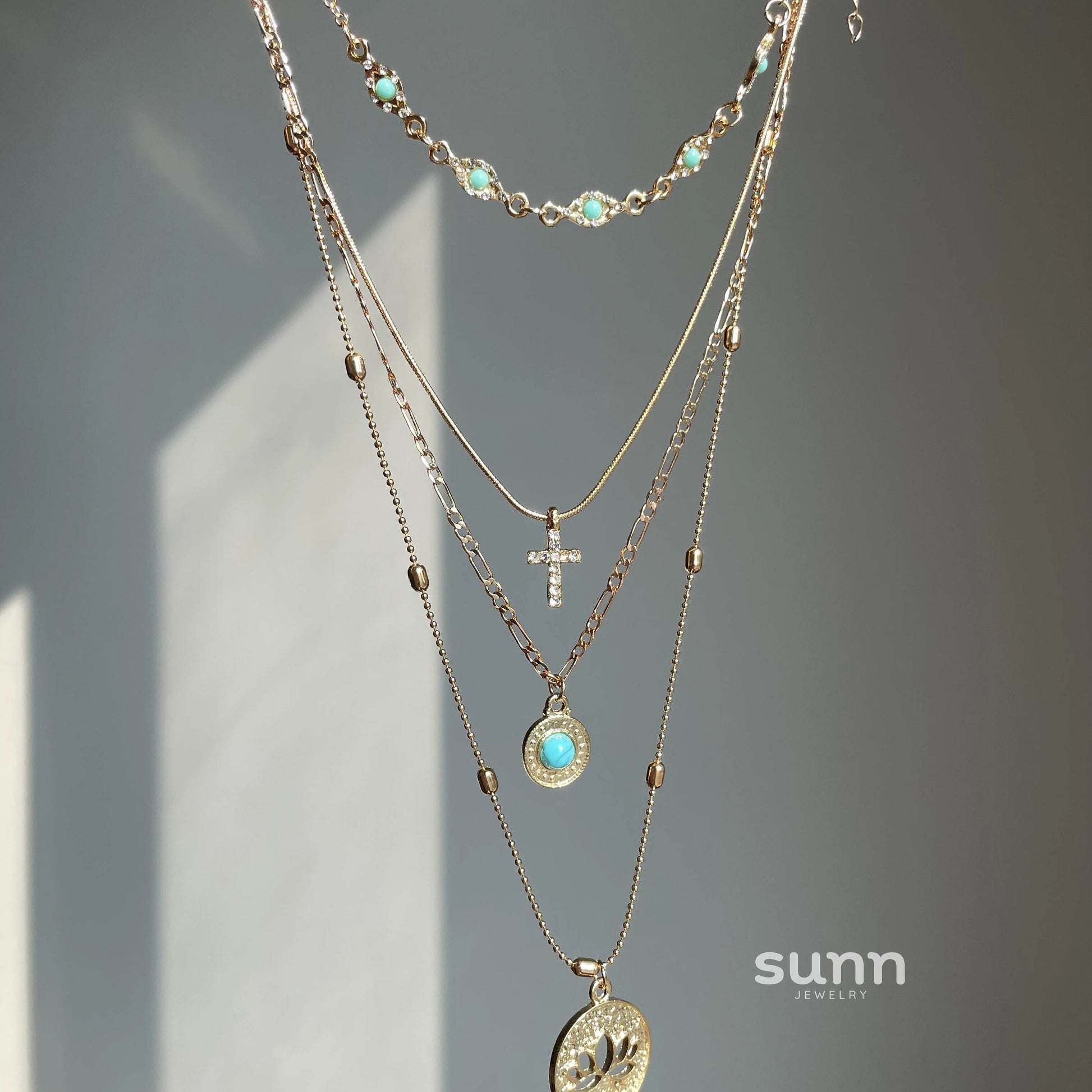 Empress Star Beach Layered Necklace