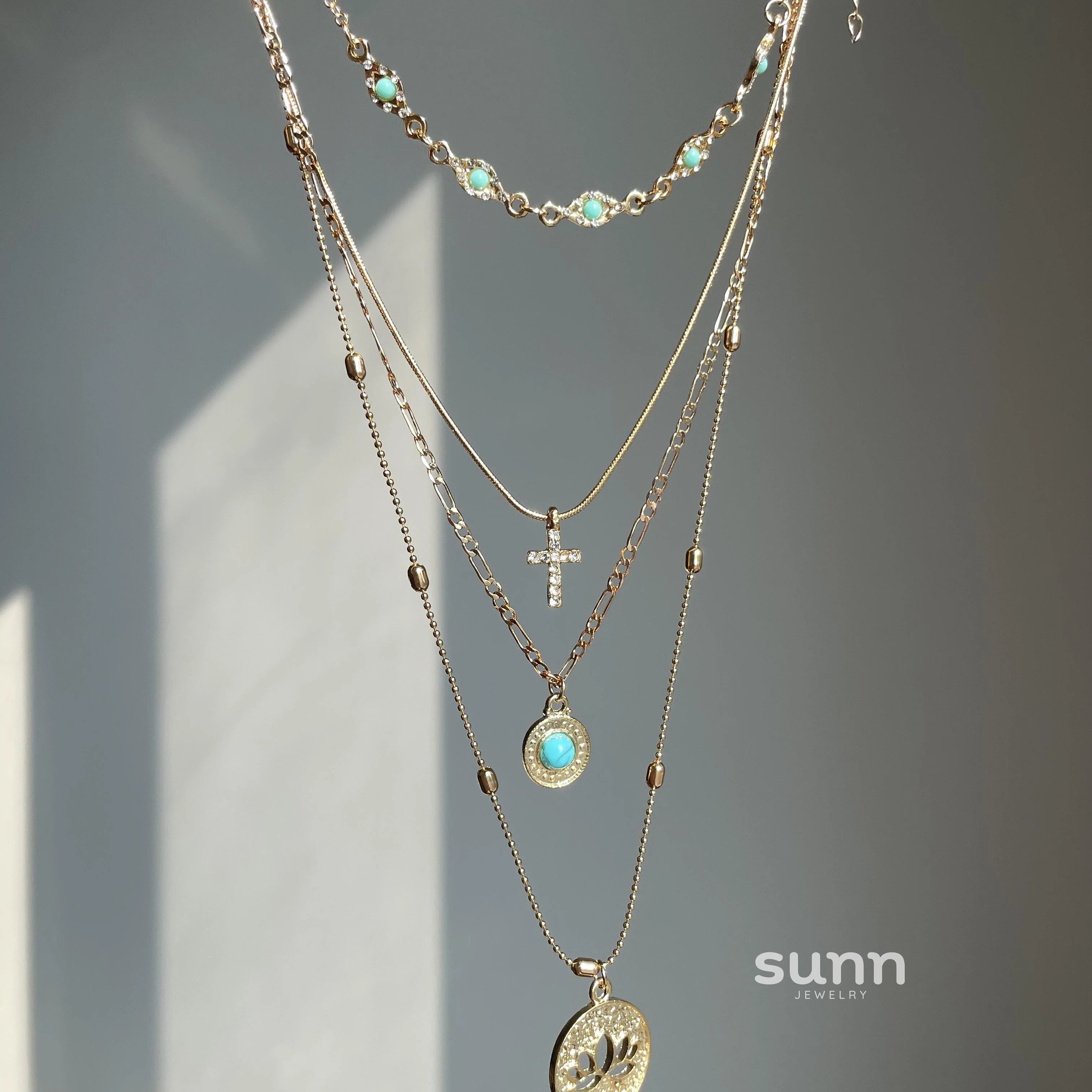 Empress Star Beach Layered Necklace
