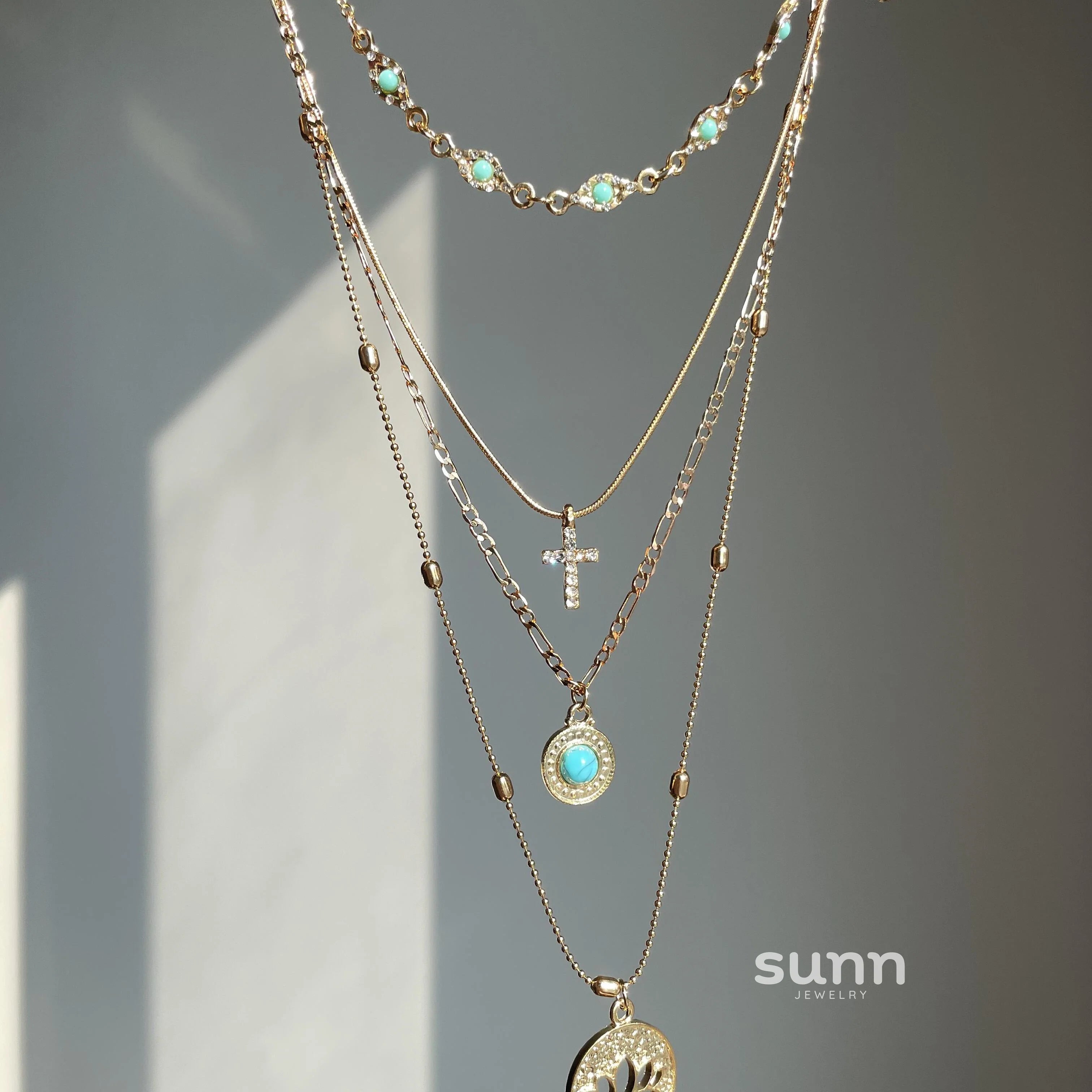 Empress Star Beach Layered Necklace