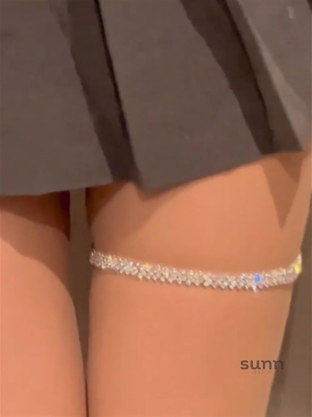 Eniola Sparkle Body Leg Chain