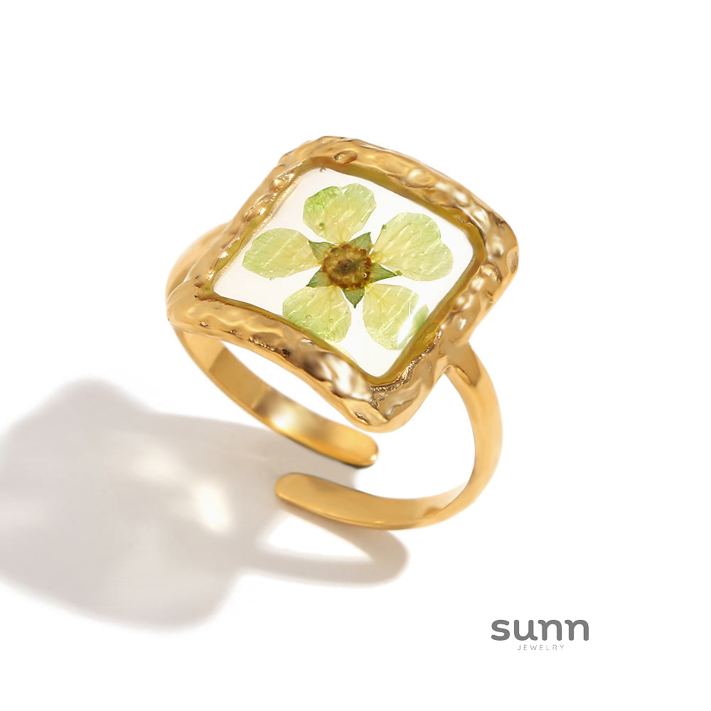 Eniola Vintage Gold Flower Ring [ZVZZIWTP]