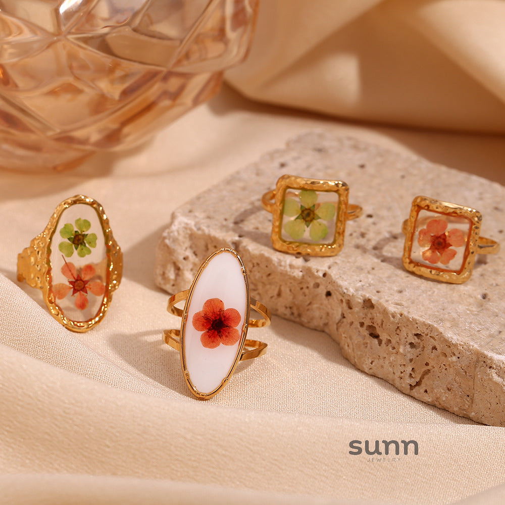 Eniola Vintage Gold Flower Ring [FUTOLFH7]
