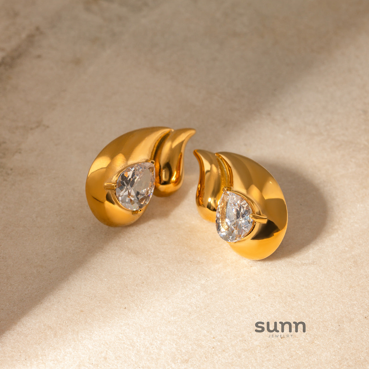 Eniyah Dazzling Double Drop Earrings [S4OY76YT]