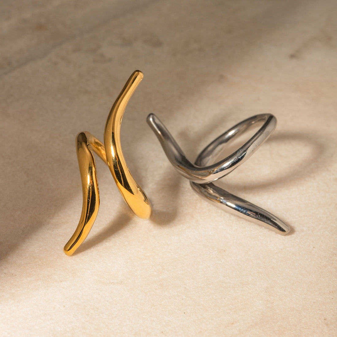 Eniyah Staggered Open Ring [49YX731D]