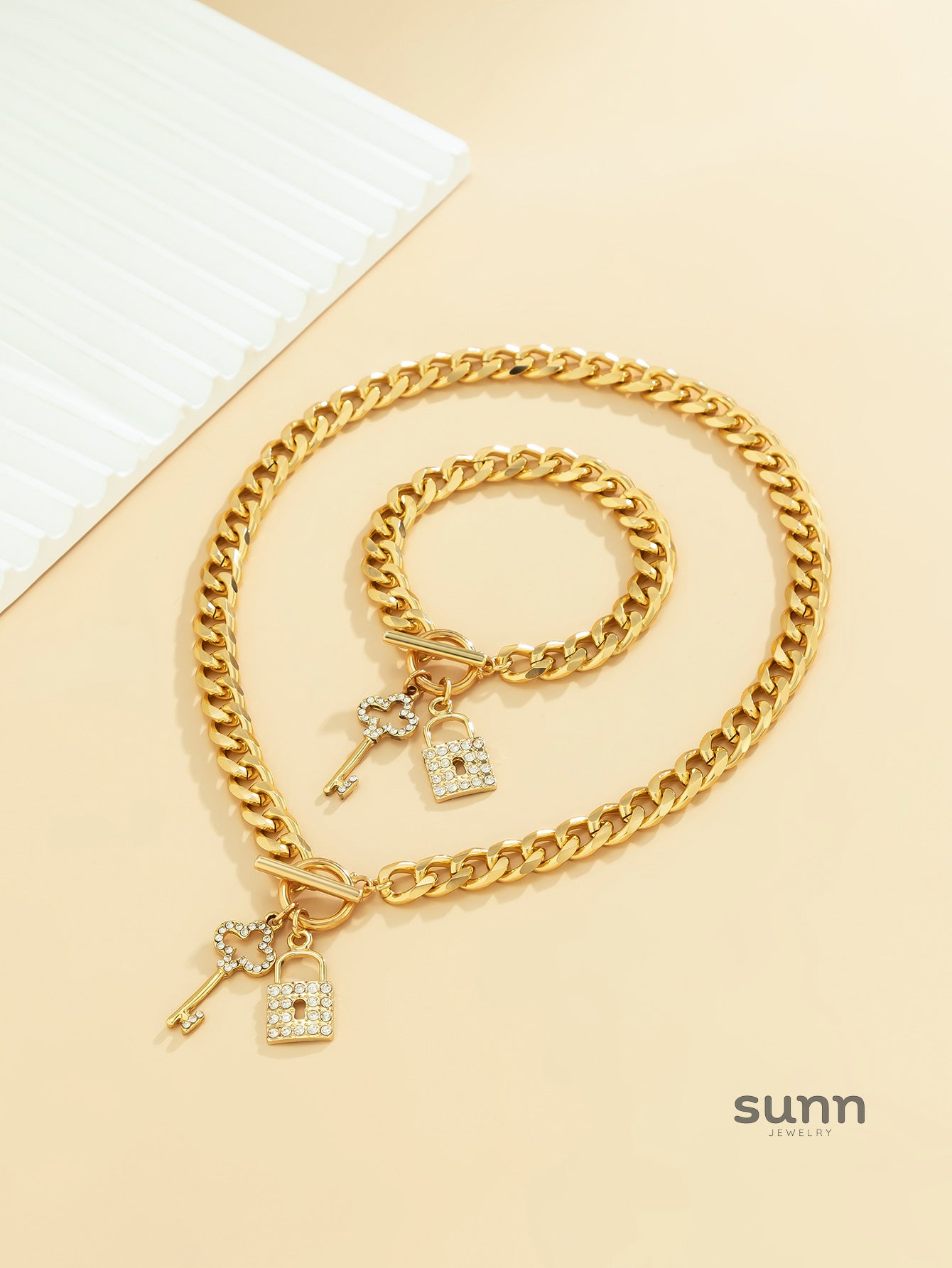 Erielle Pave Key Lock Set [04MKU9DM]