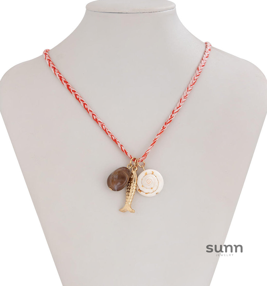 Erykah Ocean Layered Necklace [510ERHNE]
