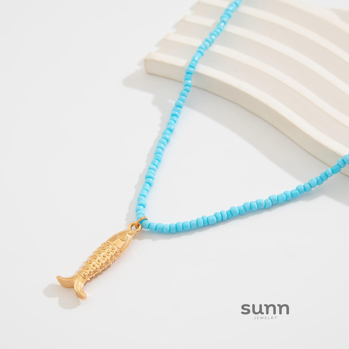 Erykah Ocean Layered Necklace [RLZ9DTIC]