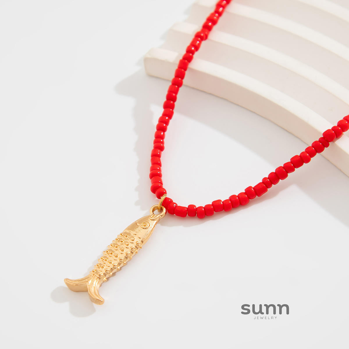 Erykah Ocean Layered Necklace [EZHOL4PP]