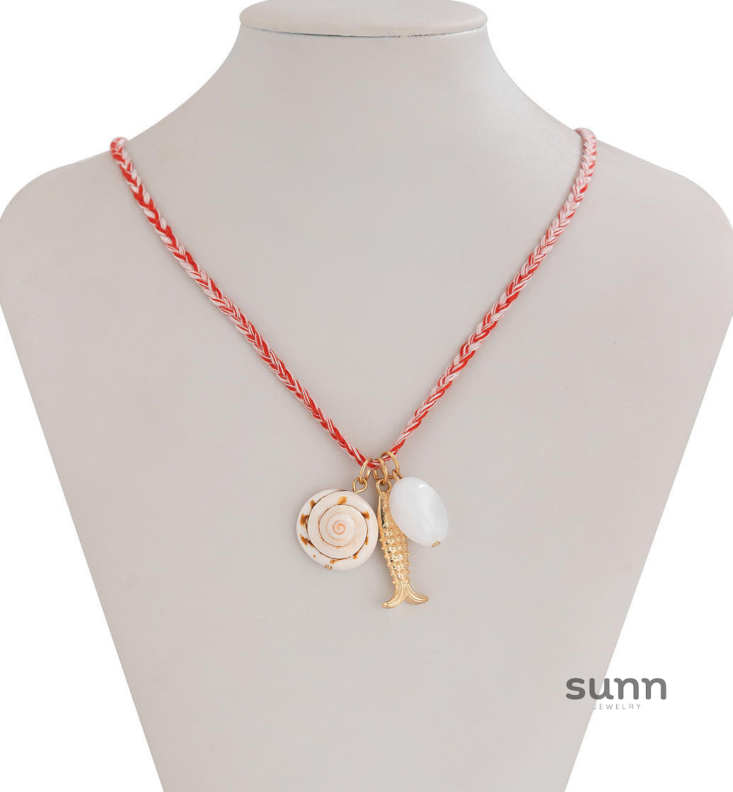 Erykah Ocean Layered Necklace [78HU6ANQ]