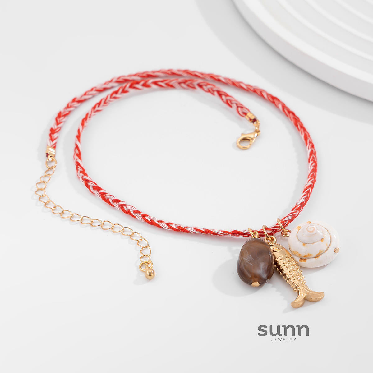 Erykah Ocean Layered Necklace [MFY4D0IK]