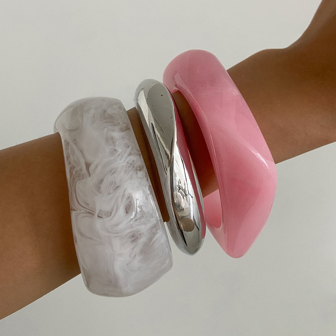 Esme Chunky Swirl Bangle [J2XXPF3E]