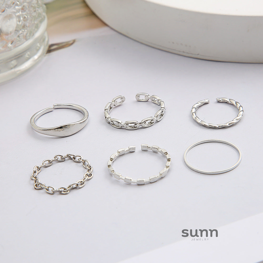 Esme Nautical Ring Set [X4YWLH62]