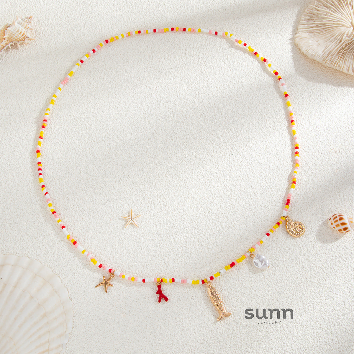 Esty Pearl Starfish Waist Chain [BSZW3YYZ]