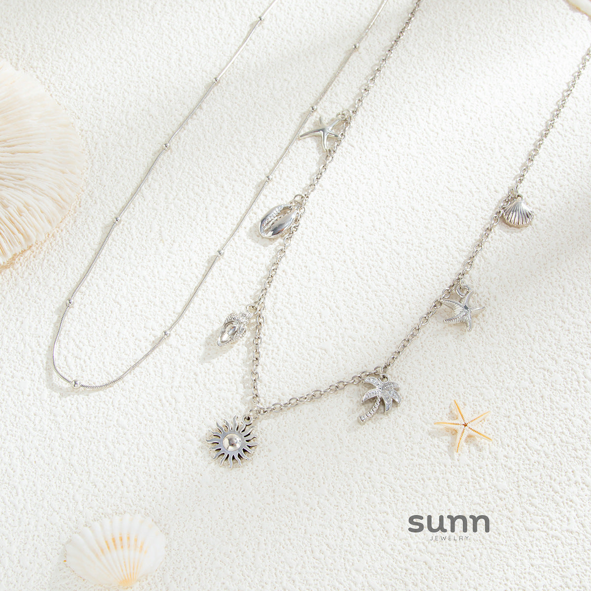 Esty Pearl Starfish Waist Chain [YGUEBZCW]