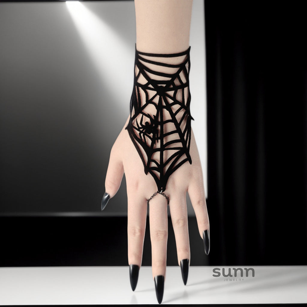 Esty Spider Web Finger Chain [PPYKGVZR]