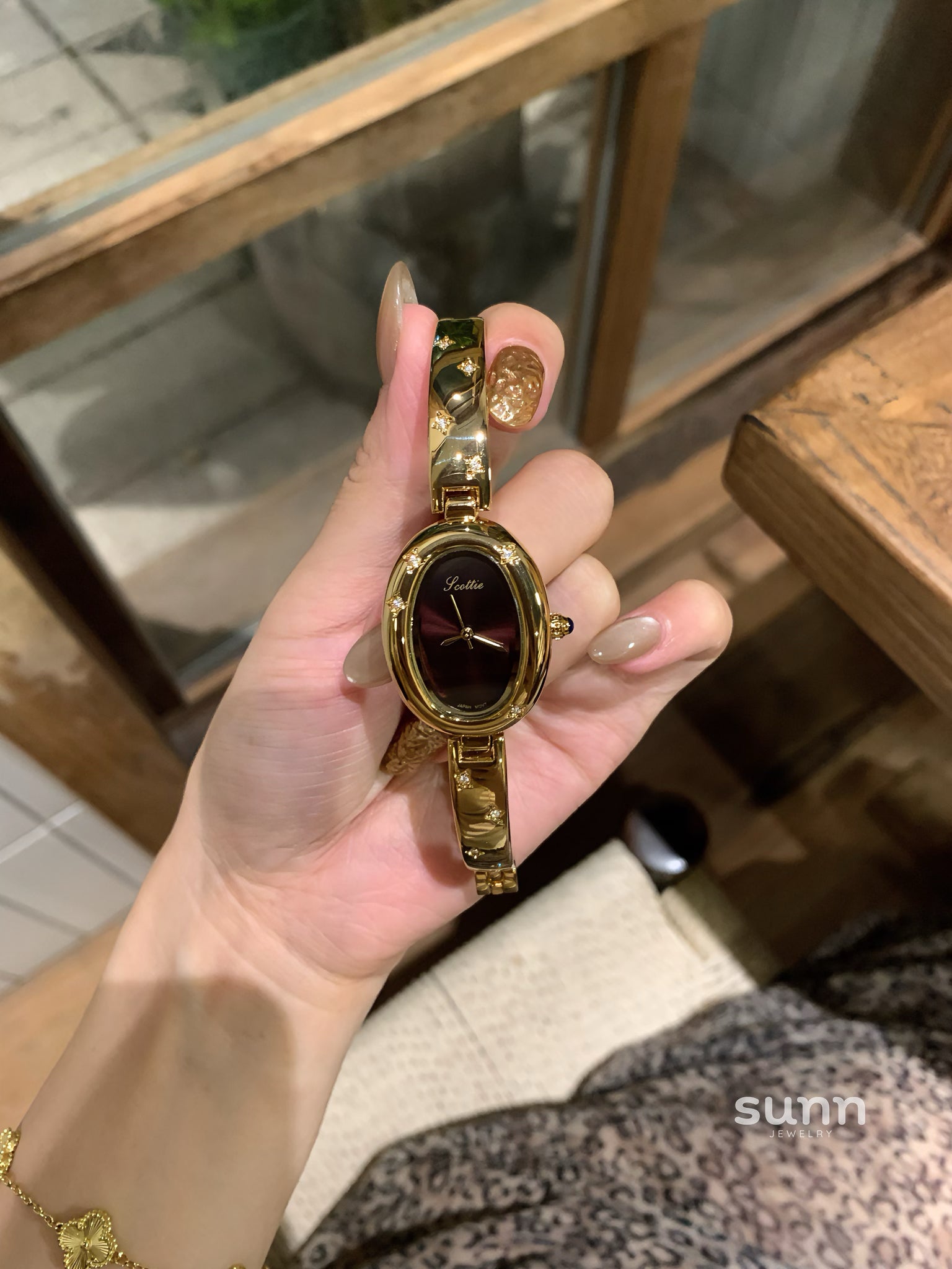 Ethel Ruby Diamond Bracelet Watch [3D21MH2Z]