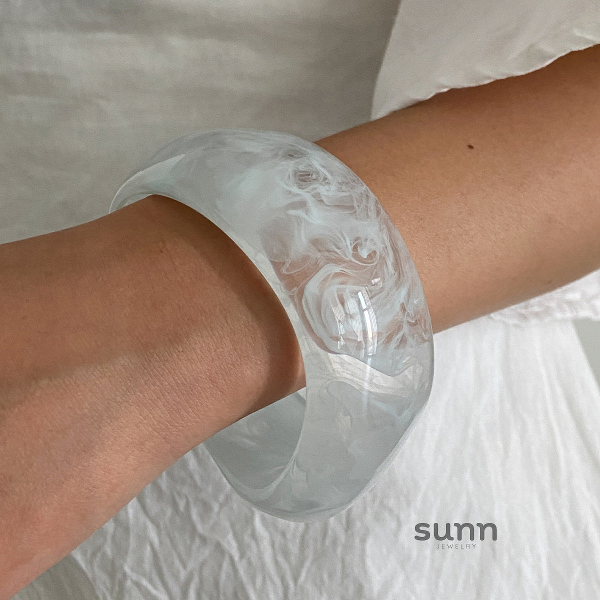 Evah Swirl Resin Bangle [5XNOKKPW]