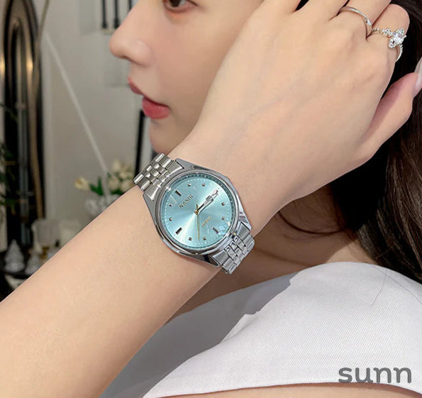 Evalee Large Dial Quartz Watch