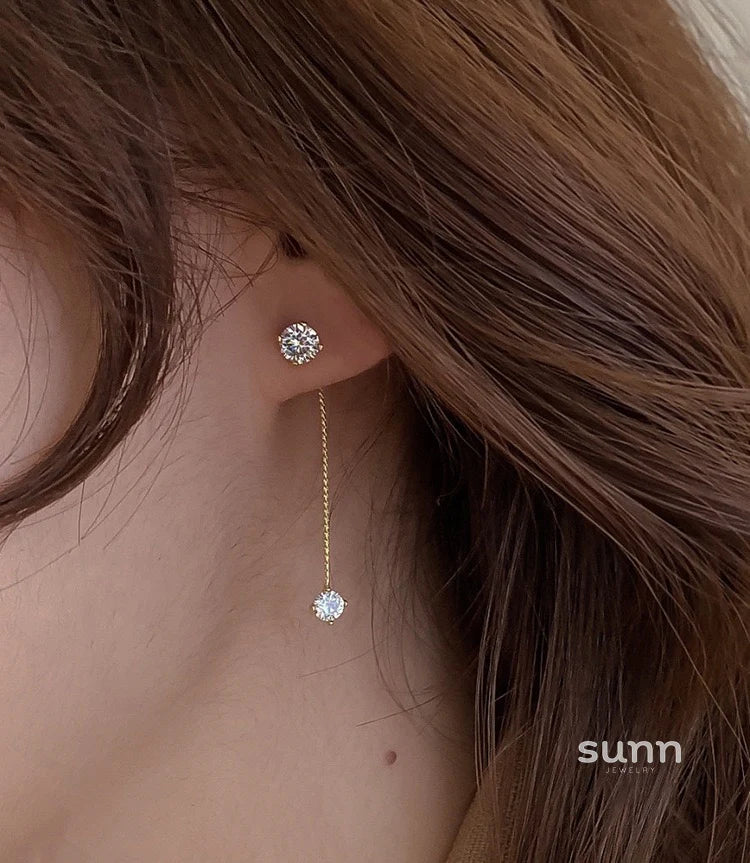 Evaleigh Starry Threader Earrings