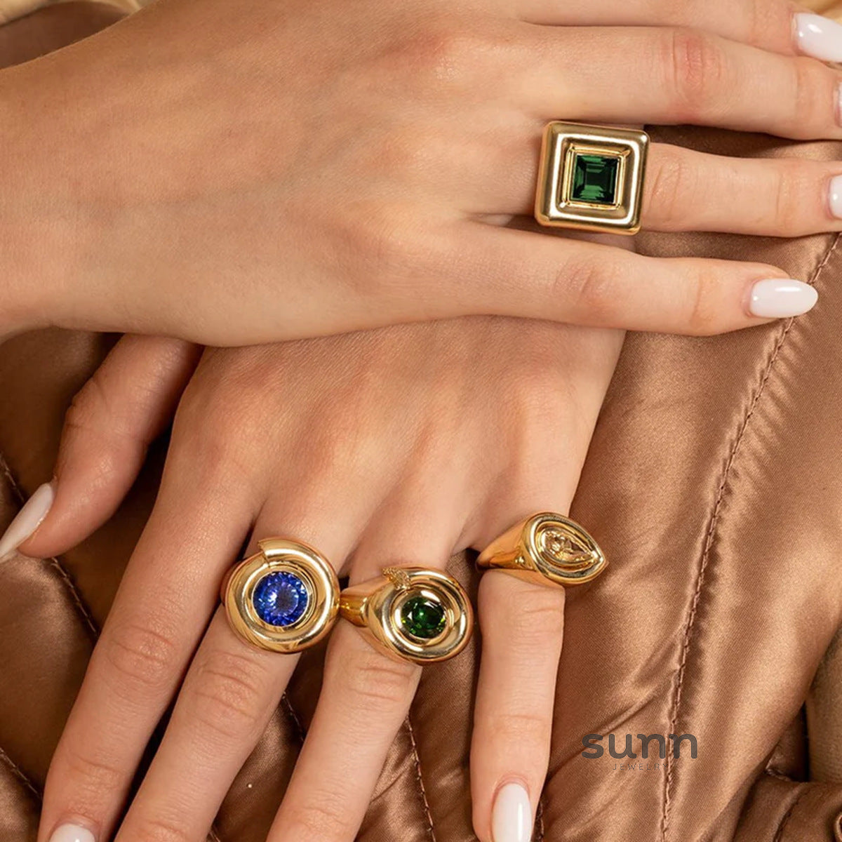 Evamarie Zircon Stackable Rings [8VRMJPSV]