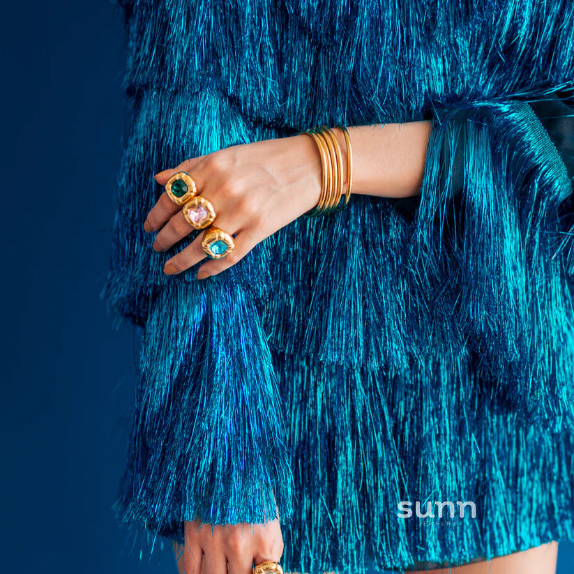 Evamarie Zircon Stackable Rings [UH9I0892]