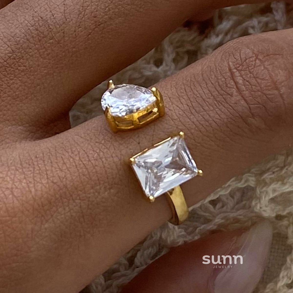 Evamarie Zircon Stackable Rings [GAR4IETX]