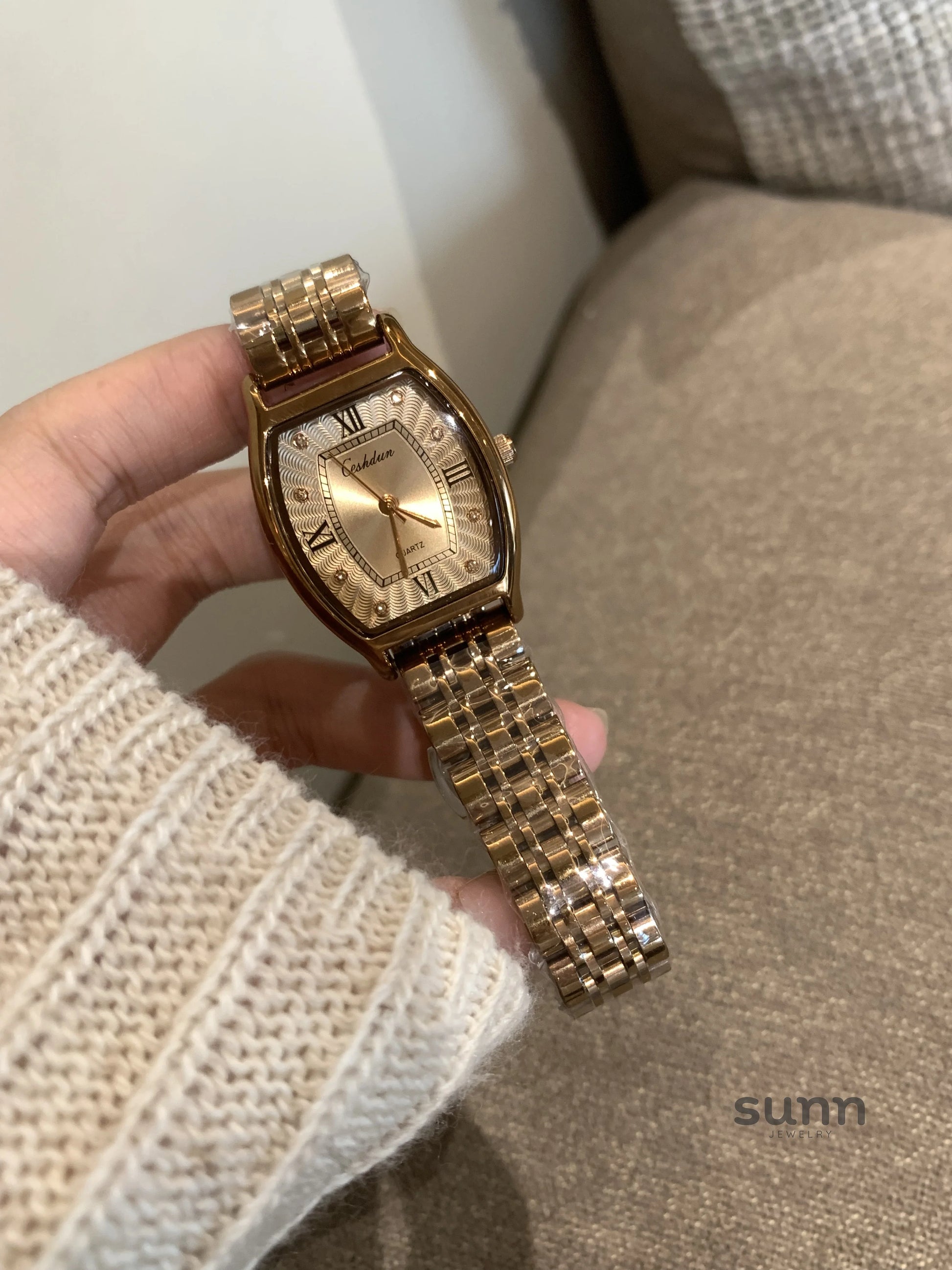 Evangeline Minimalist Square Watch