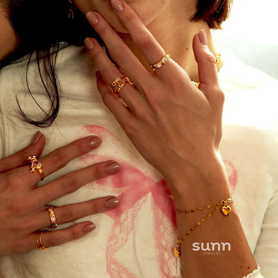 Eve Zircon Stackable Ring [3CDQ923V]
