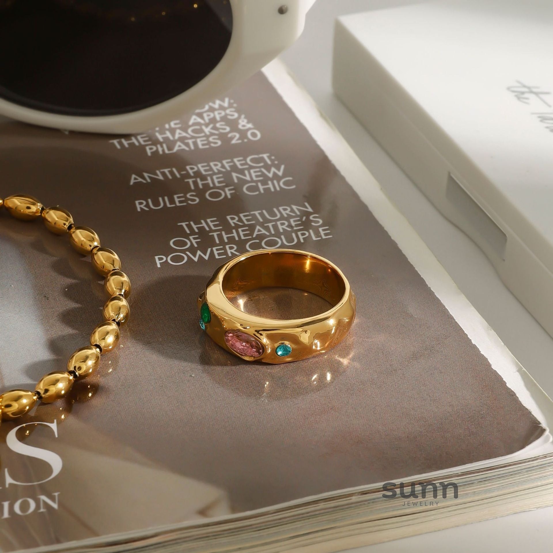 Eve Zircon Stackable Ring [T11N4S1E]