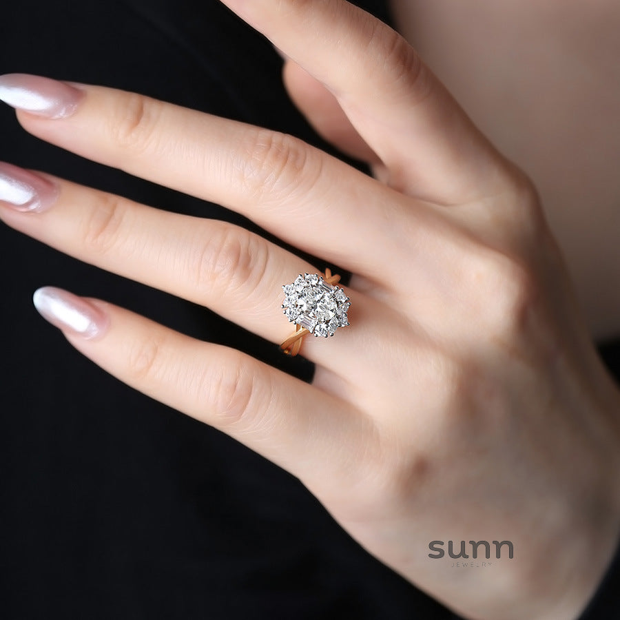 Eveline Oval Statement Ring [7DKFBO8I]