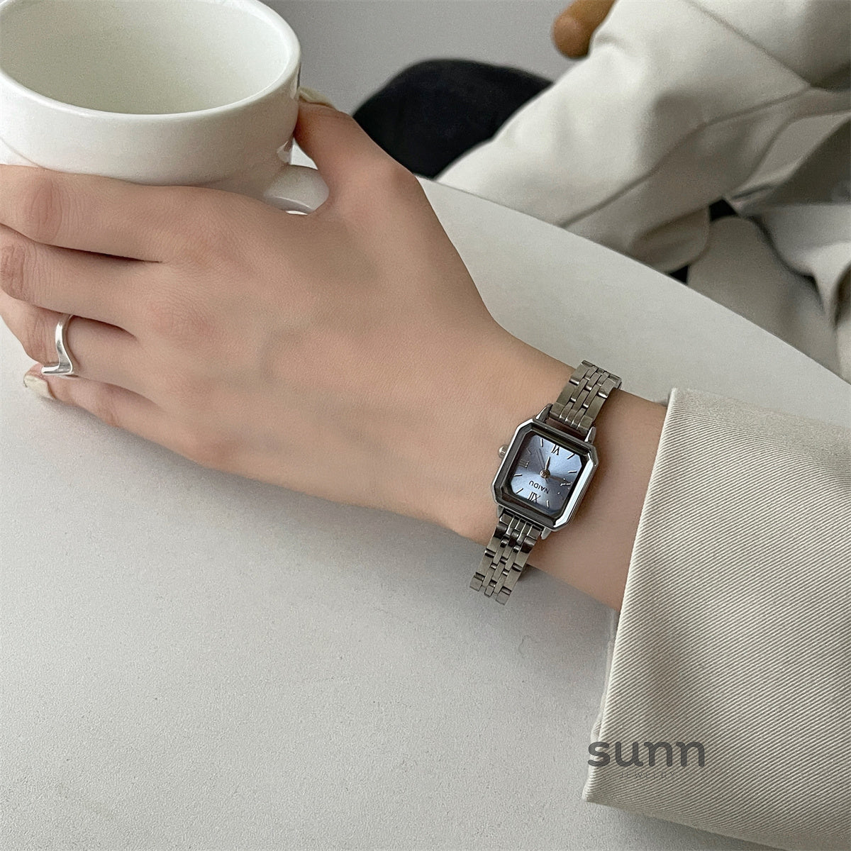 Everett Sleek Steel Watch [TDUQBU89]