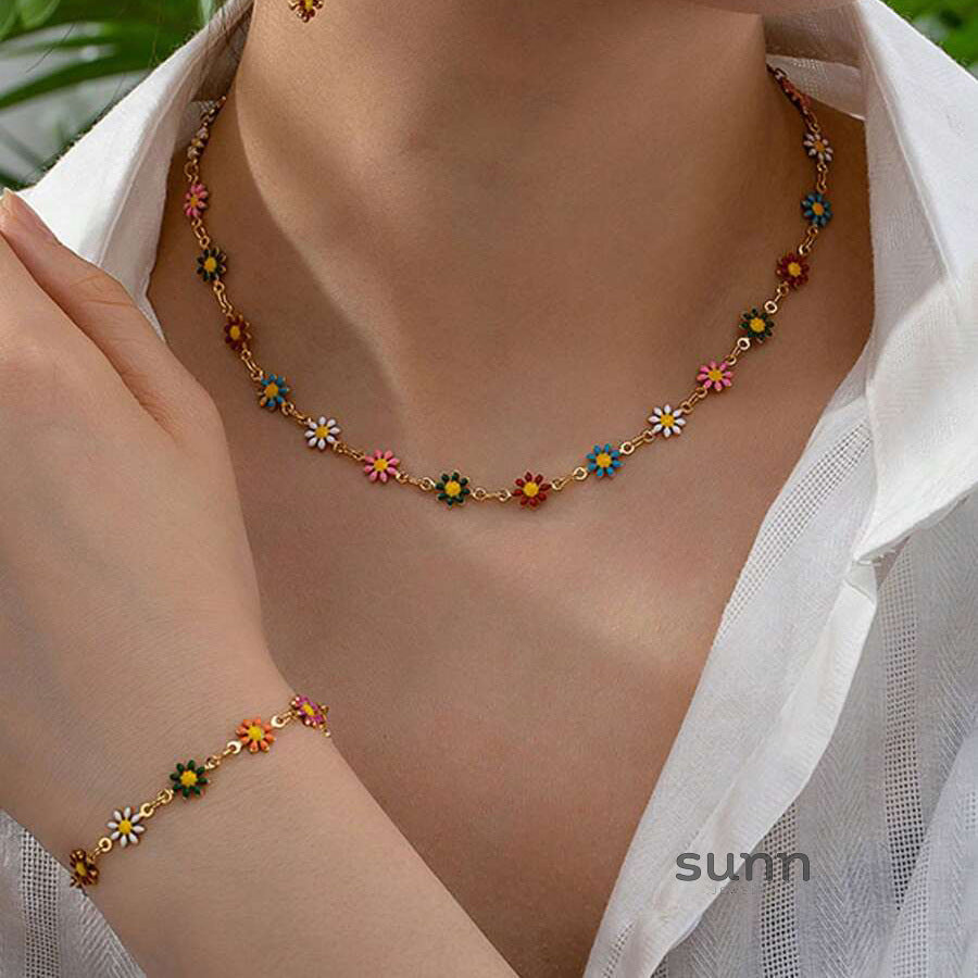 Everlie Bohemian Clavicle Necklace [DADOP025]