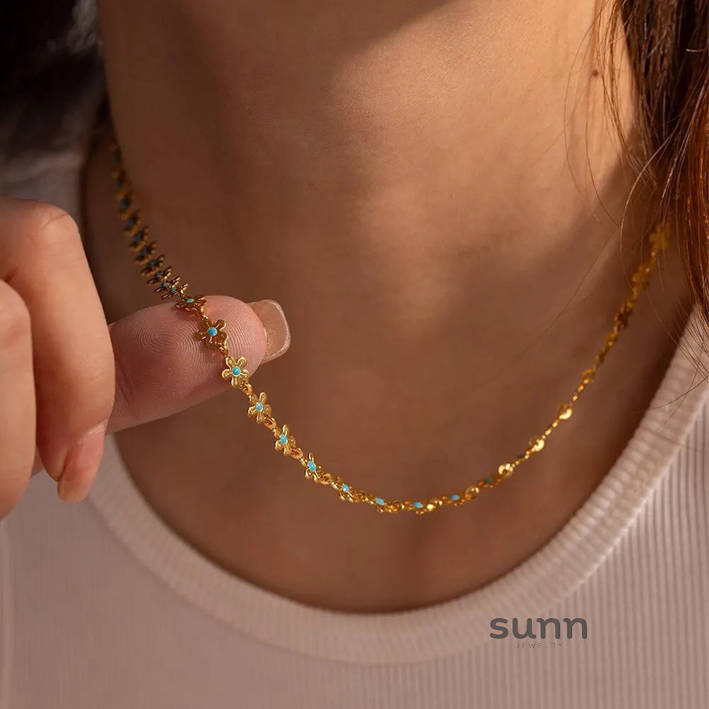 Everlie Bohemian Clavicle Necklace [ENW9G60T]