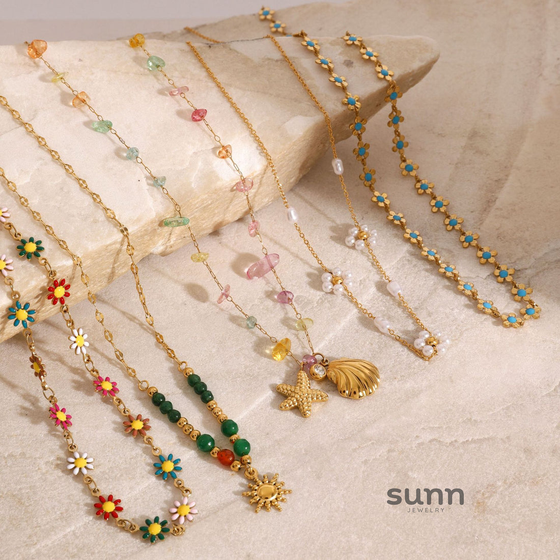 Everlie Bohemian Clavicle Necklace [9QJG3Y66]