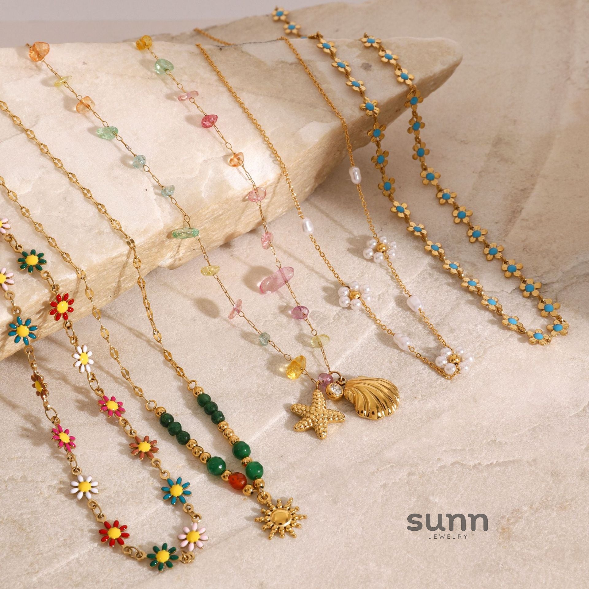 Everlie Bohemian Clavicle Necklace [8WORZH5Y]