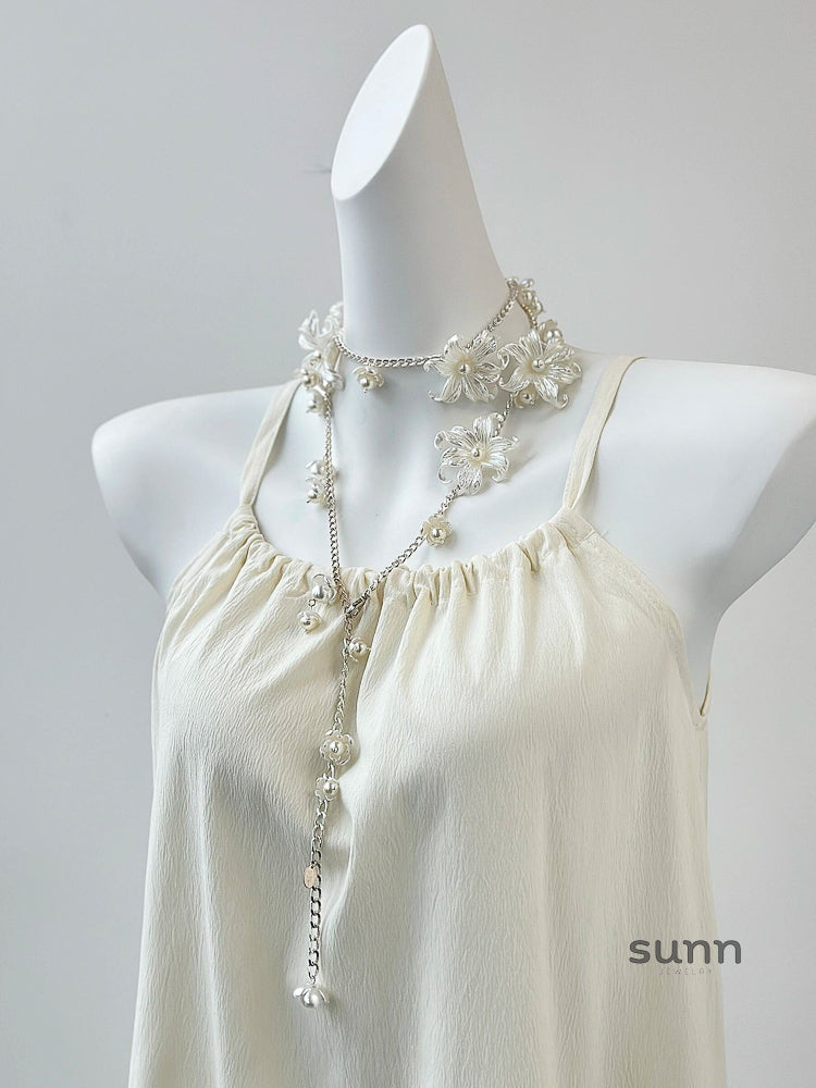 Everly Lily Pearl Body Chain [8NLA64A4]