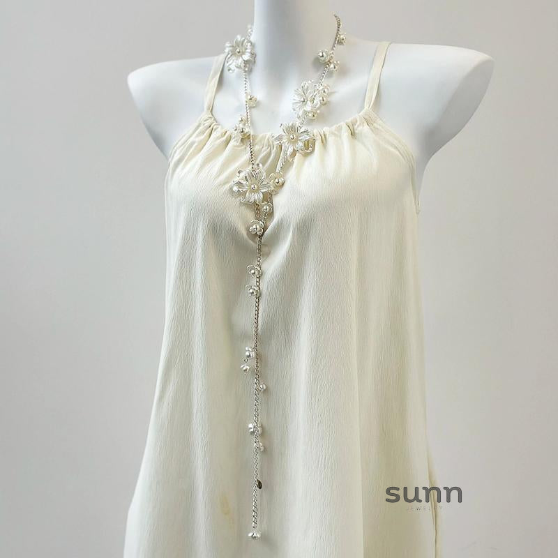 Everly Lily Pearl Body Chain [PI5SIEIF]