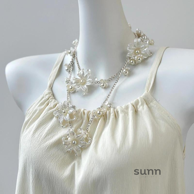 Everly Lily Pearl Body Chain [4L93N38K]