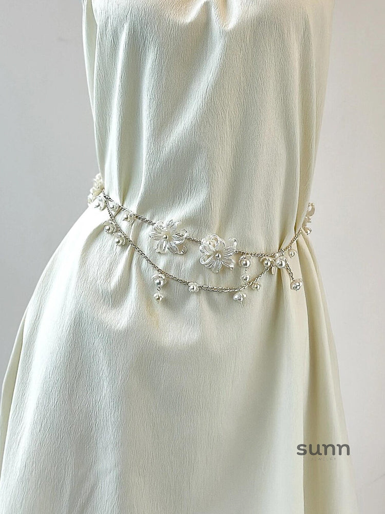 Everly Lily Pearl Body Chain [BBEQHHV3]