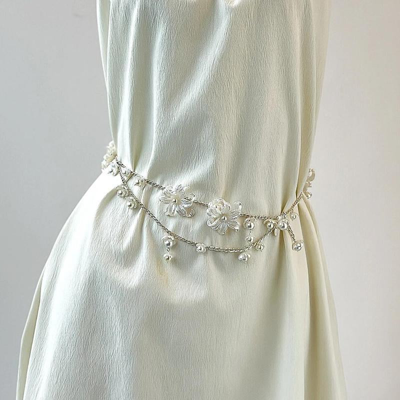 Everly Lily Pearl Body Chain [2PVA02ZK]