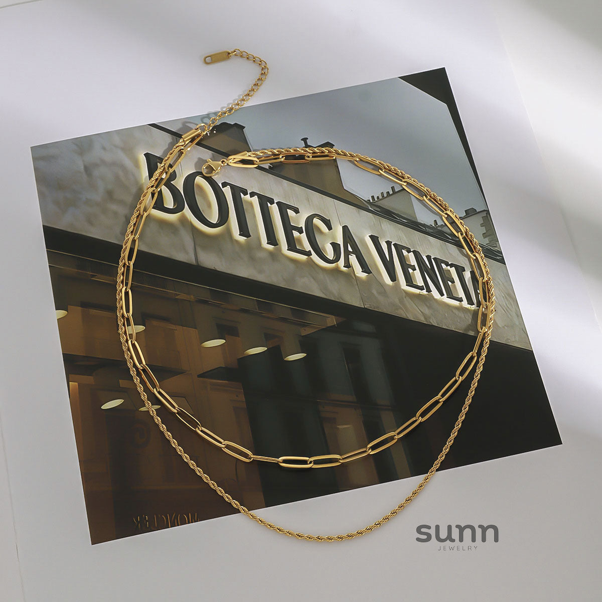 Everlynn Layered Clavicle Necklace [0ZPZDITW]