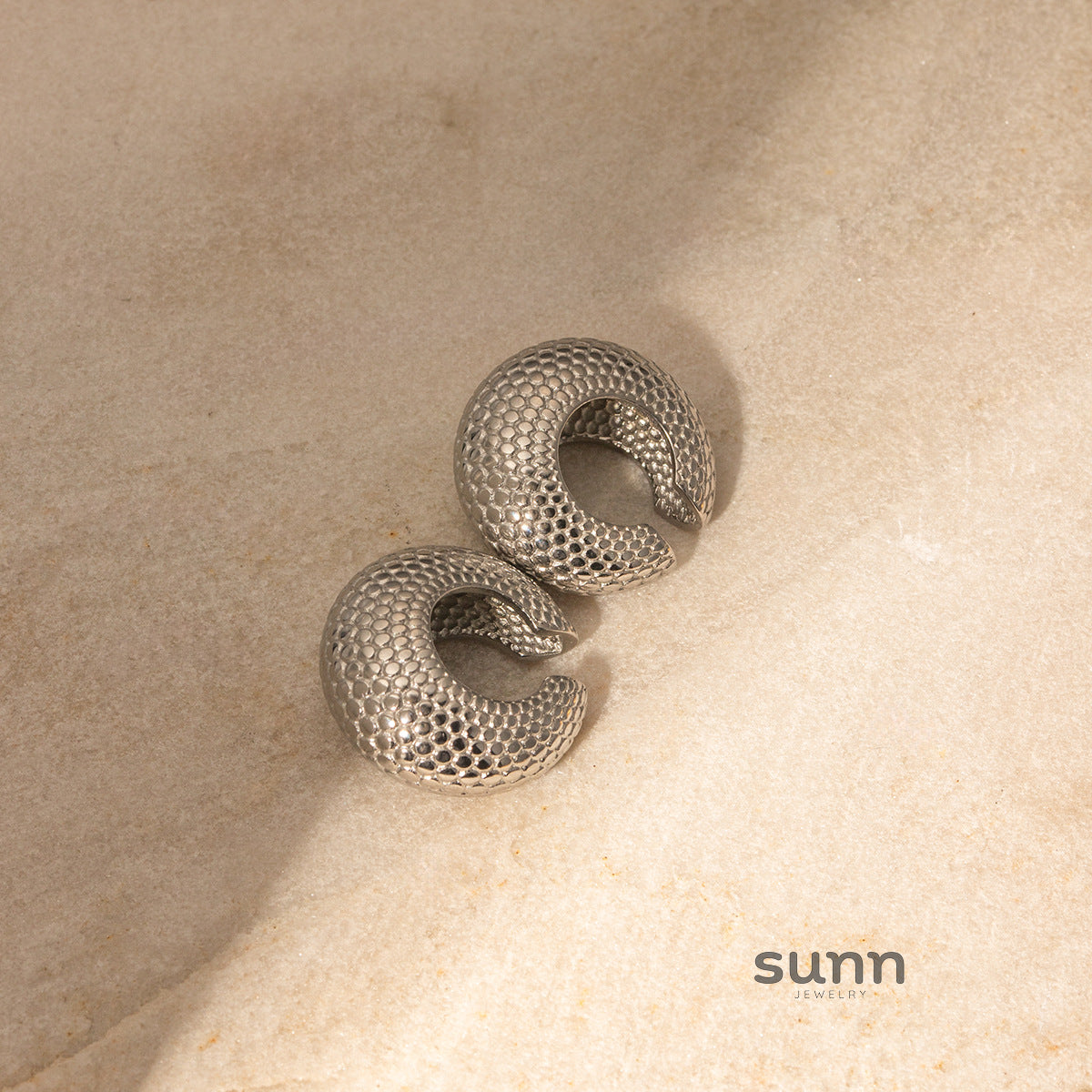 Evette Fish Scale Earring Ring Set [4FZSAUGX]