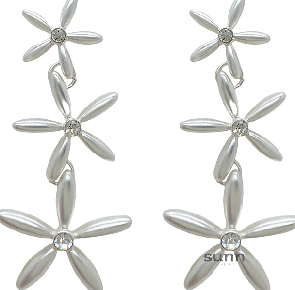 Evette Floral Drop Earrings [J6S7GQQI]