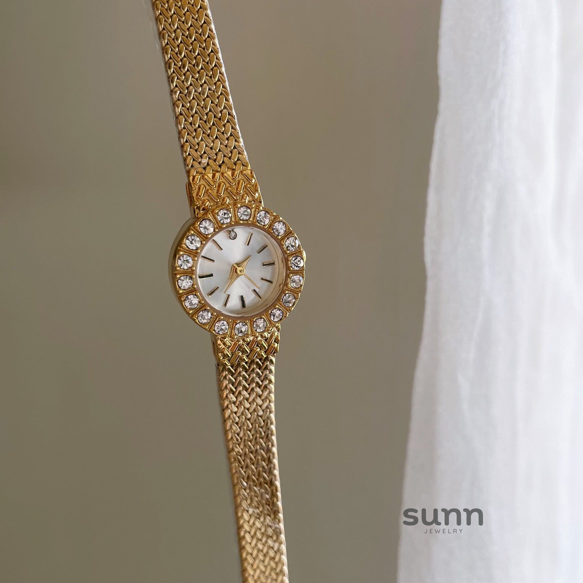 Evey Wheat Ear Petite Watch [9FSDODIG]