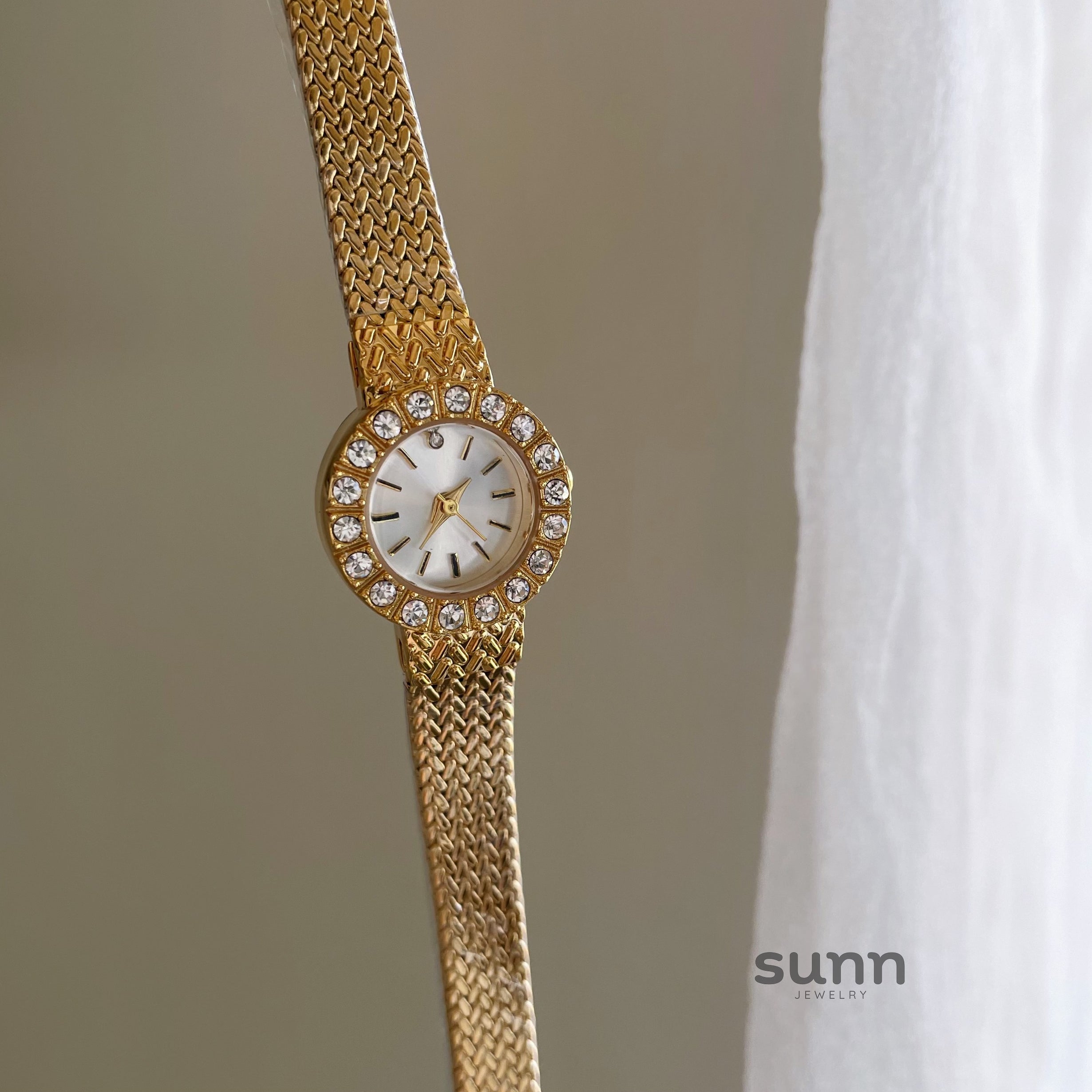 Evey Wheat Ear Petite Watch [9FSDODIG]