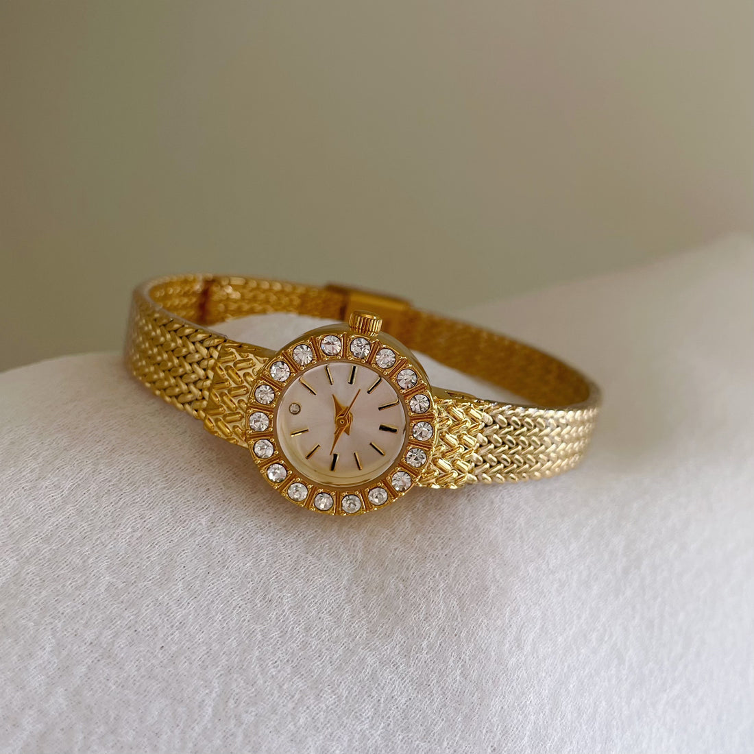 Evey Wheat Ear Petite Watch [DLG77PE6]