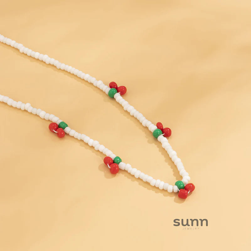 Evolet Bohemian Beaded Choker