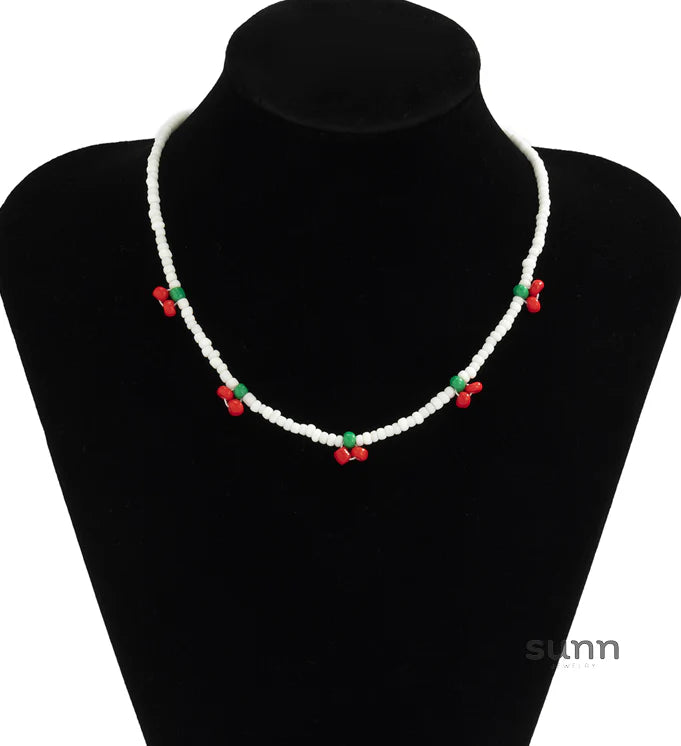 Evolet Bohemian Beaded Choker