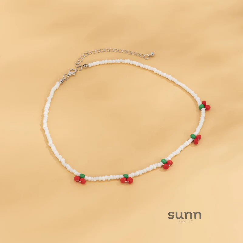 Evolet Bohemian Beaded Choker
