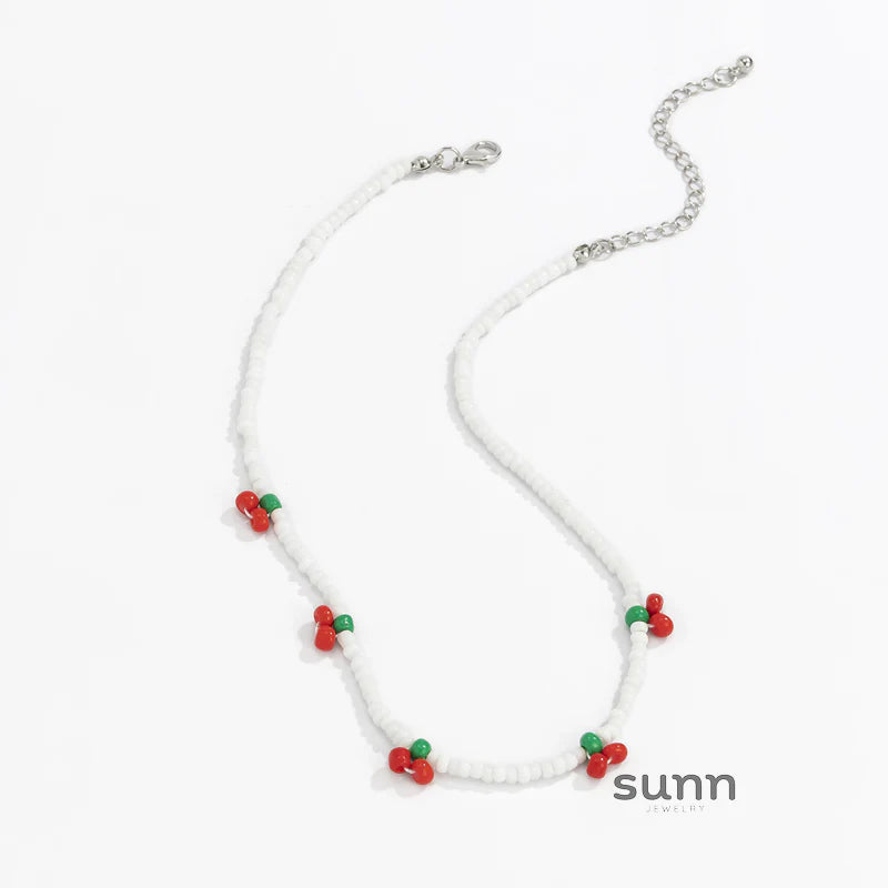 Evolet Bohemian Beaded Choker
